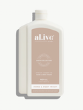 Al.ive Body 1L Wash Refill - Apricot & Sweet Fig