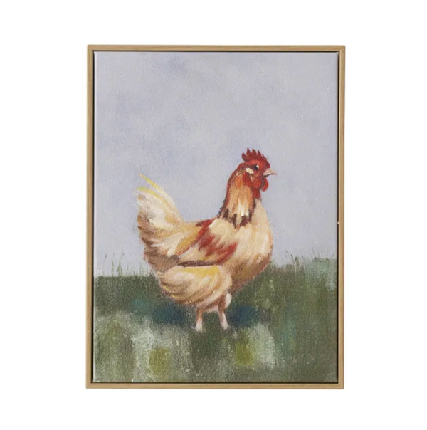 Coast to Coast Hen Oak Oil Painting 30x40cm