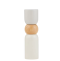 Coast to Coast Pisces Wood Salt & Pepper Grinder Taupe