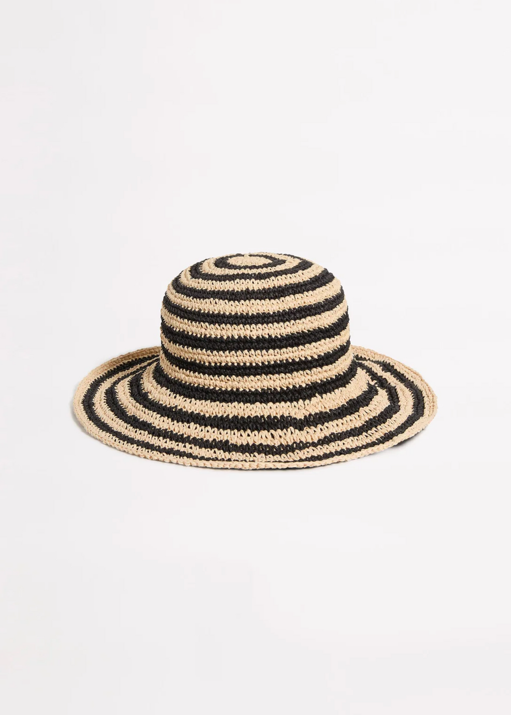 Seafolly Raffia Stripe Bucket Hat