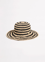 Seafolly Raffia Stripe Bucket Hat
