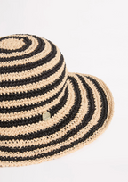 Seafolly Raffia Stripe Bucket Hat