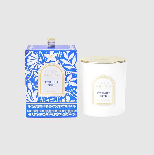Palm Beach Collection Twilight Musk Scented Candle 420g