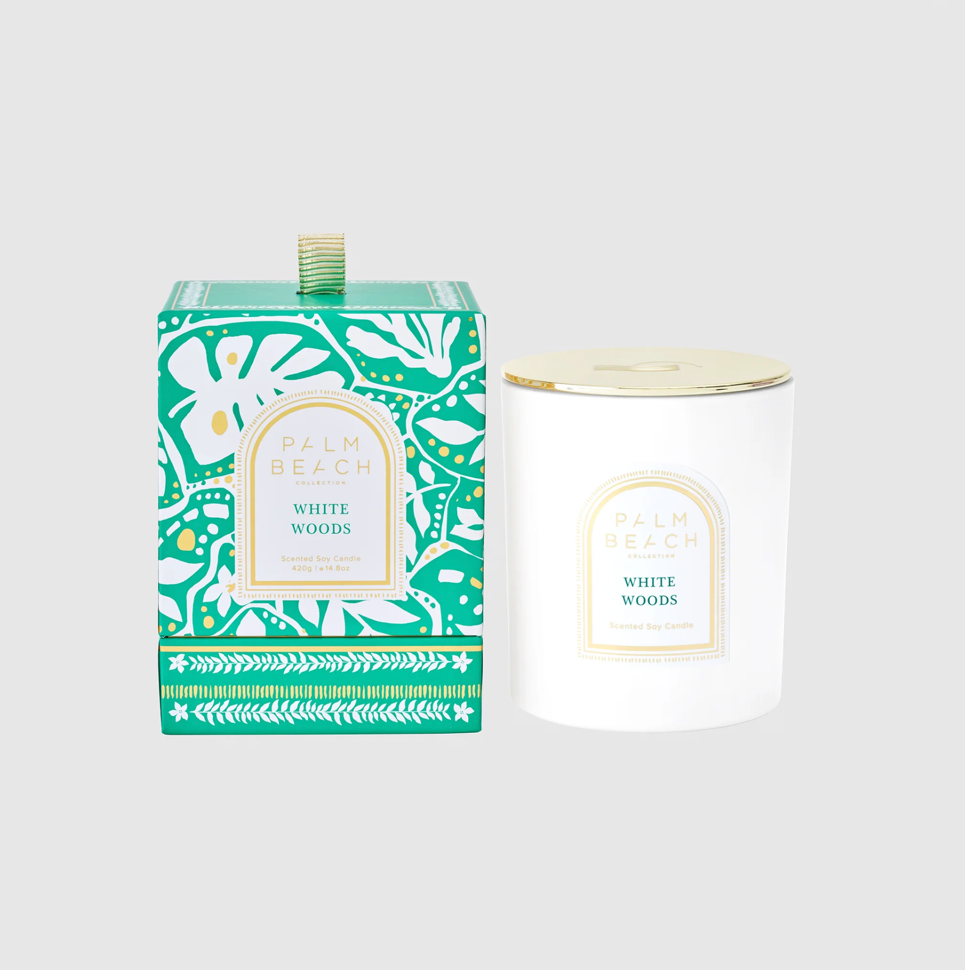 Palm Beach Collection White Woods Scented Candles 420g