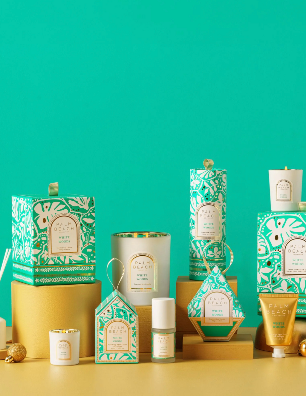 Palm Beach Collection White Woods Scented Candles 420g