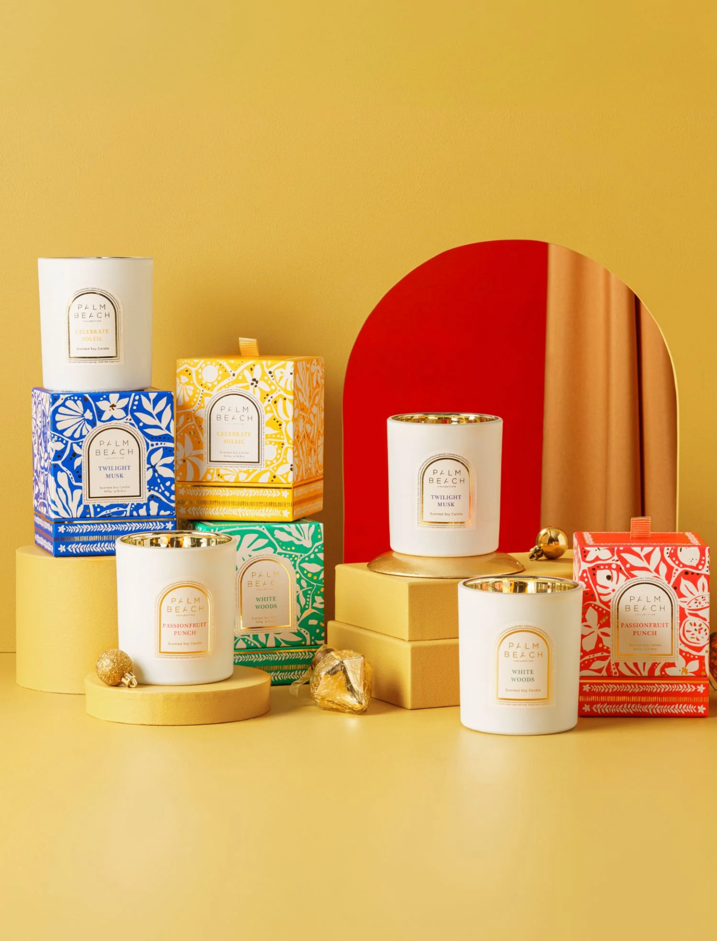 Palm Beach Collection White Woods Scented Candles 420g