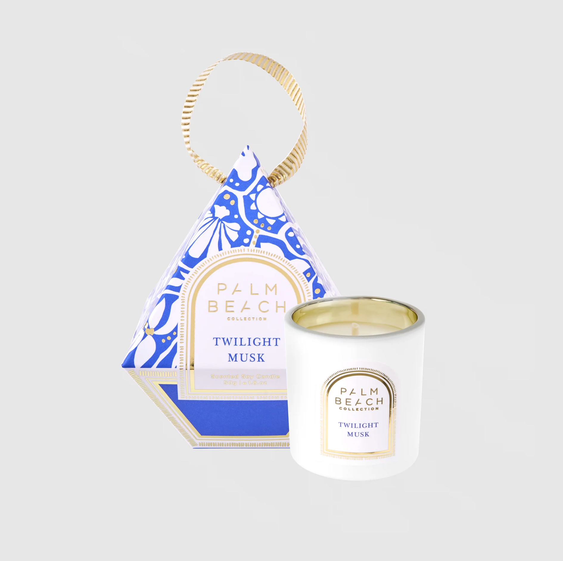 Palm Beach Collection Twilight Musk Hanging Bauble Candle 50g