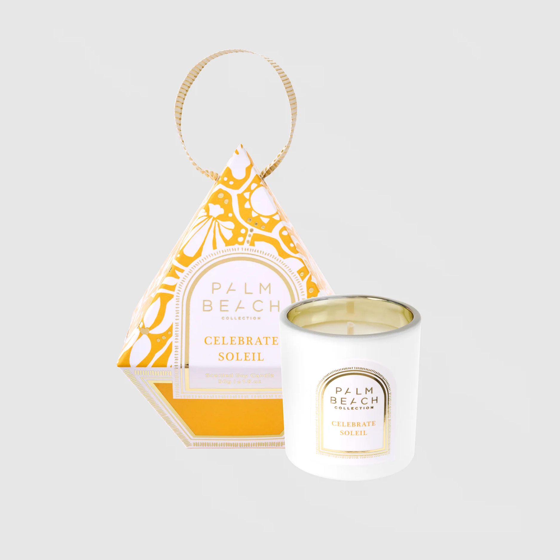 Palm Beach Celebrate Soleil Hanging Bauble Candle 50g