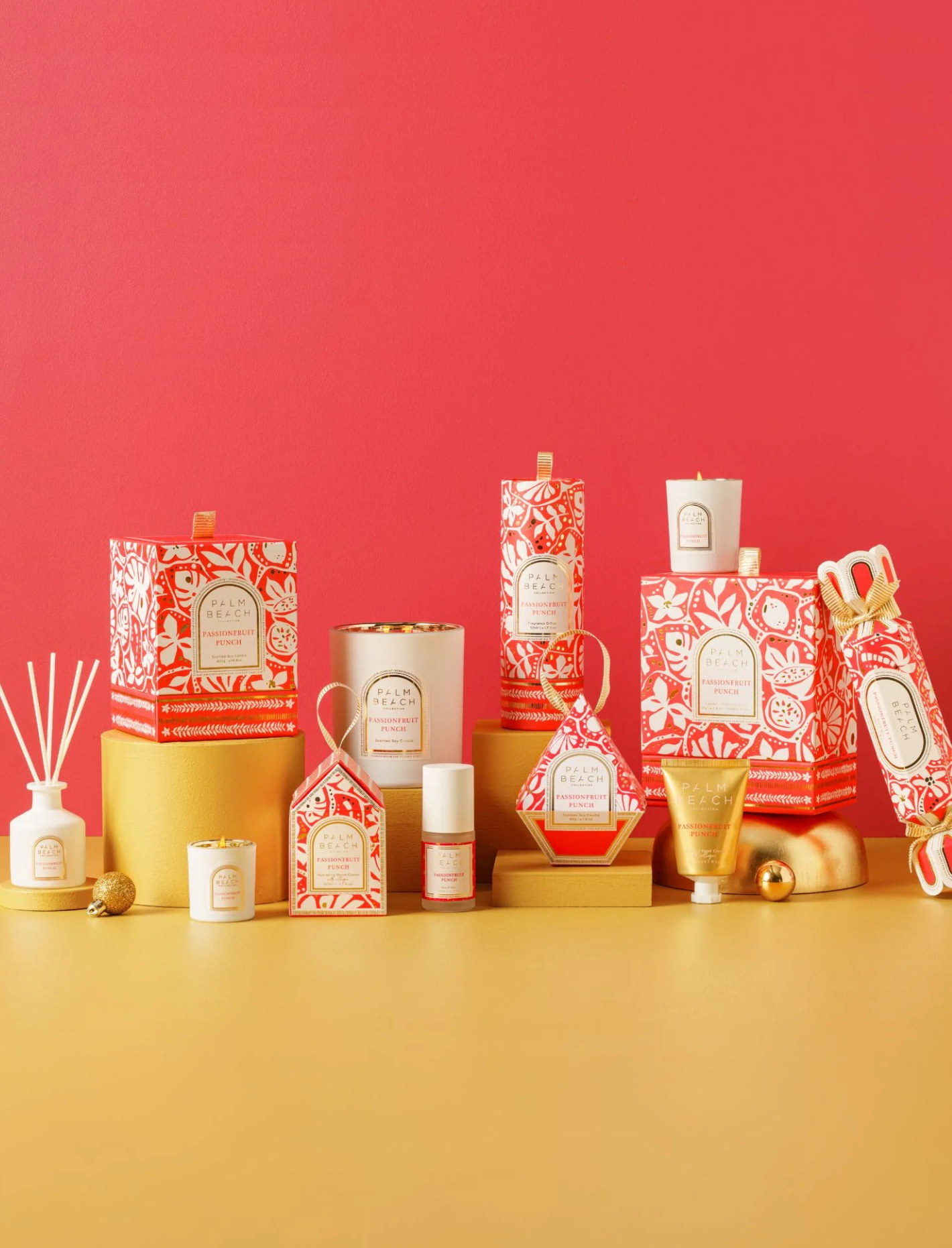 Palm Beach Collection Passionfruit Punch Mini Candle & Diffuser Set