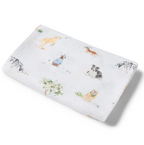Snuggle Hunny Dog Park Organic Muslin Wrap