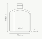 Al.ive Body 650ml Sea Cotton & Coconut Lotion Refill