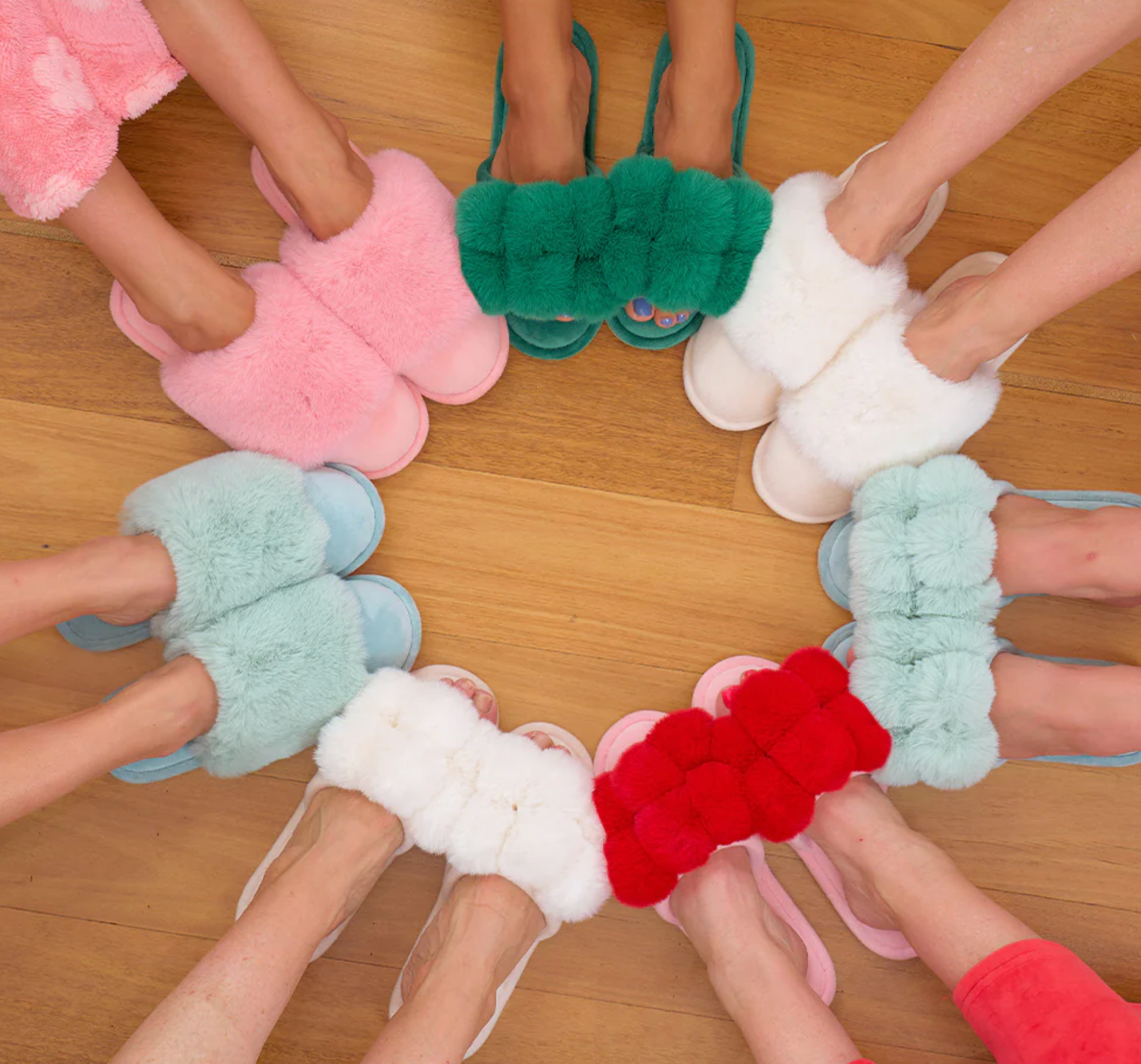 Annabel Trends Slippers Cosy Luxe - Ivory