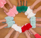 Annabel Trends Cosy Luxe Pom Pom Slippers