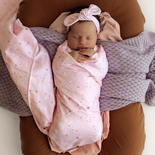 Snuggle Hunny Twinkle Organic Muslin Wrap