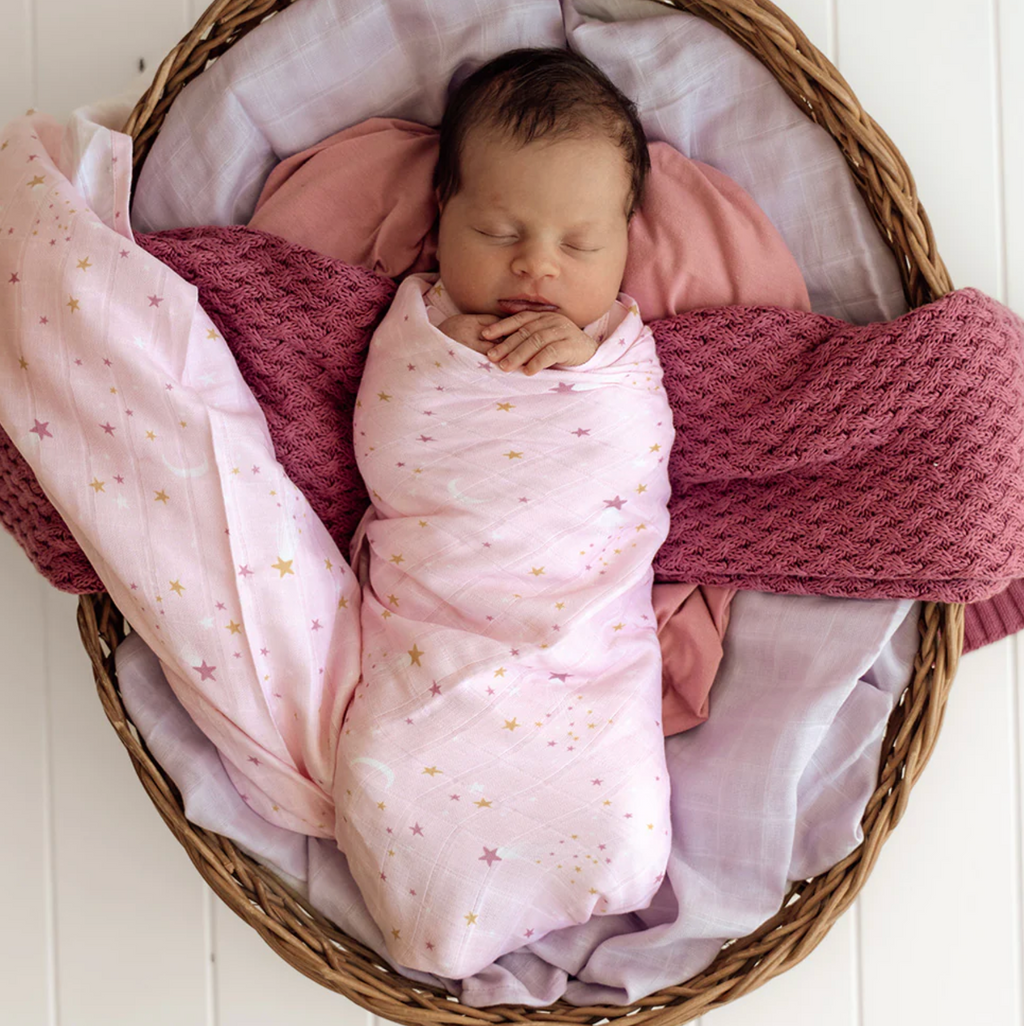 Snuggle Hunny Twinkle Organic Muslin Wrap