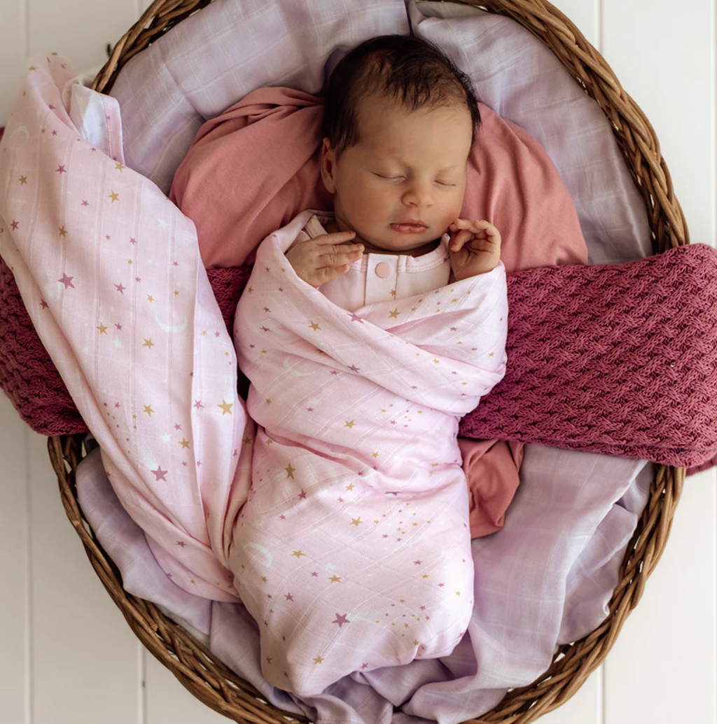 Snuggle Hunny Twinkle Organic Muslin Wrap