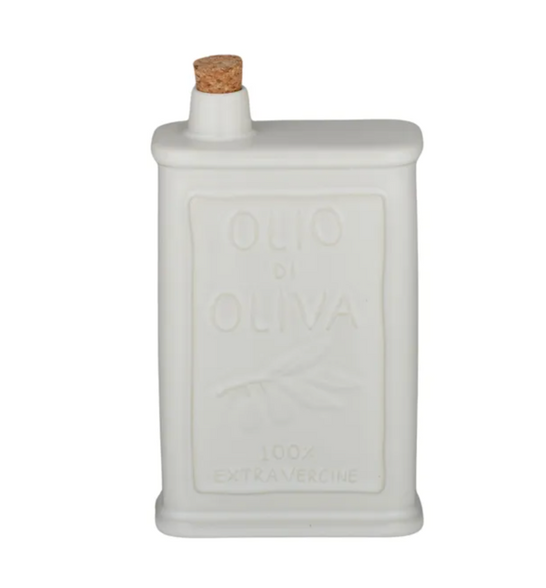 Coast to Coast Olio Ceramic Oil Bottle 12x6x22cm Ivory