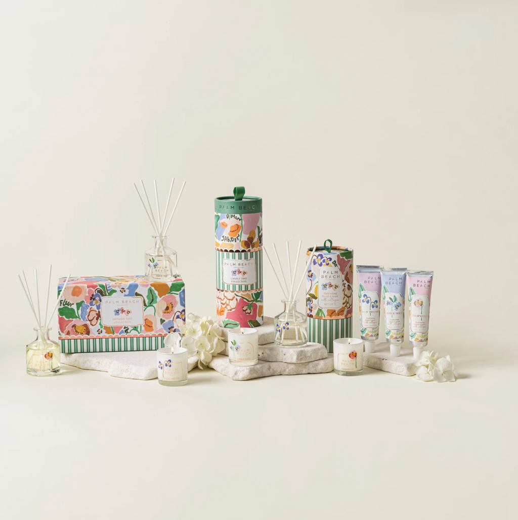 Palm Beach Collection Fleur Jardin Hand Cream Trio Set
