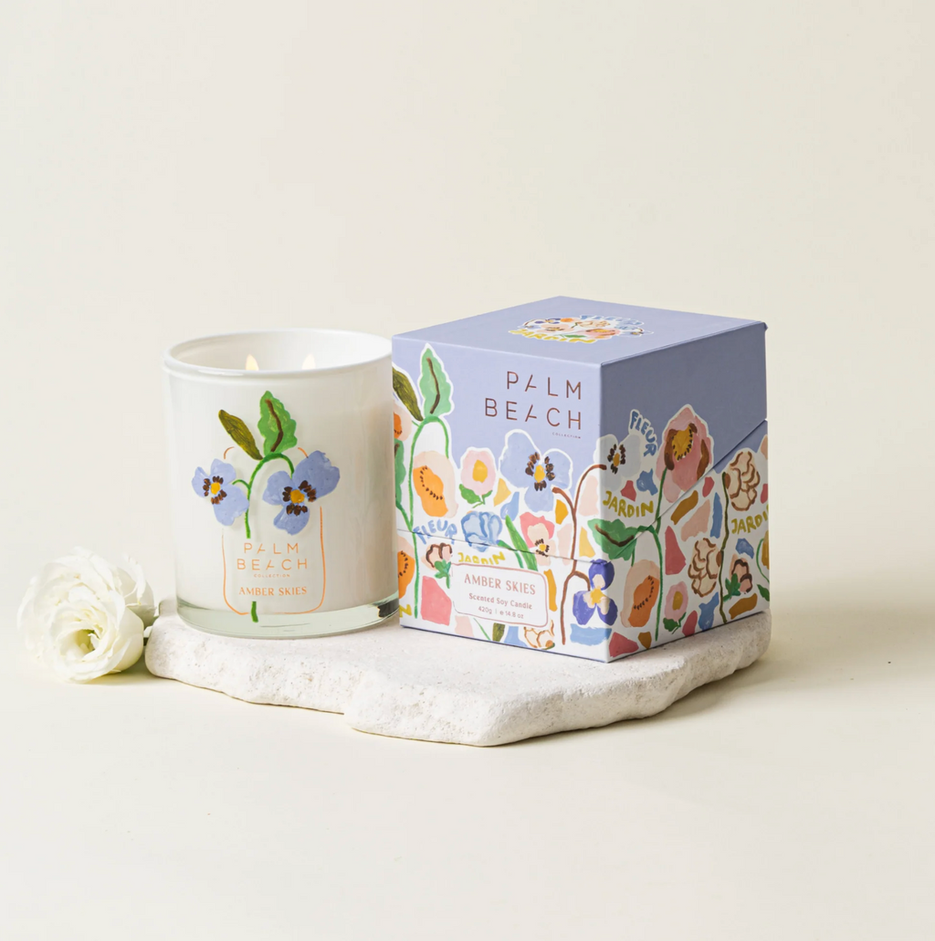 Palm Beach Collection Amber Skies Scented Candle 420g