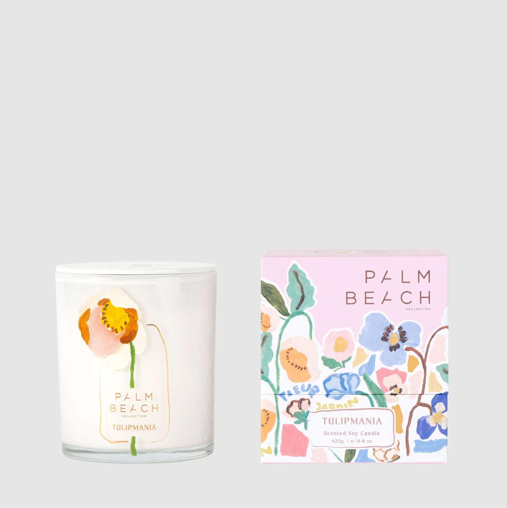 Palm Beach Collection Tulipmania Scented Candle 420g