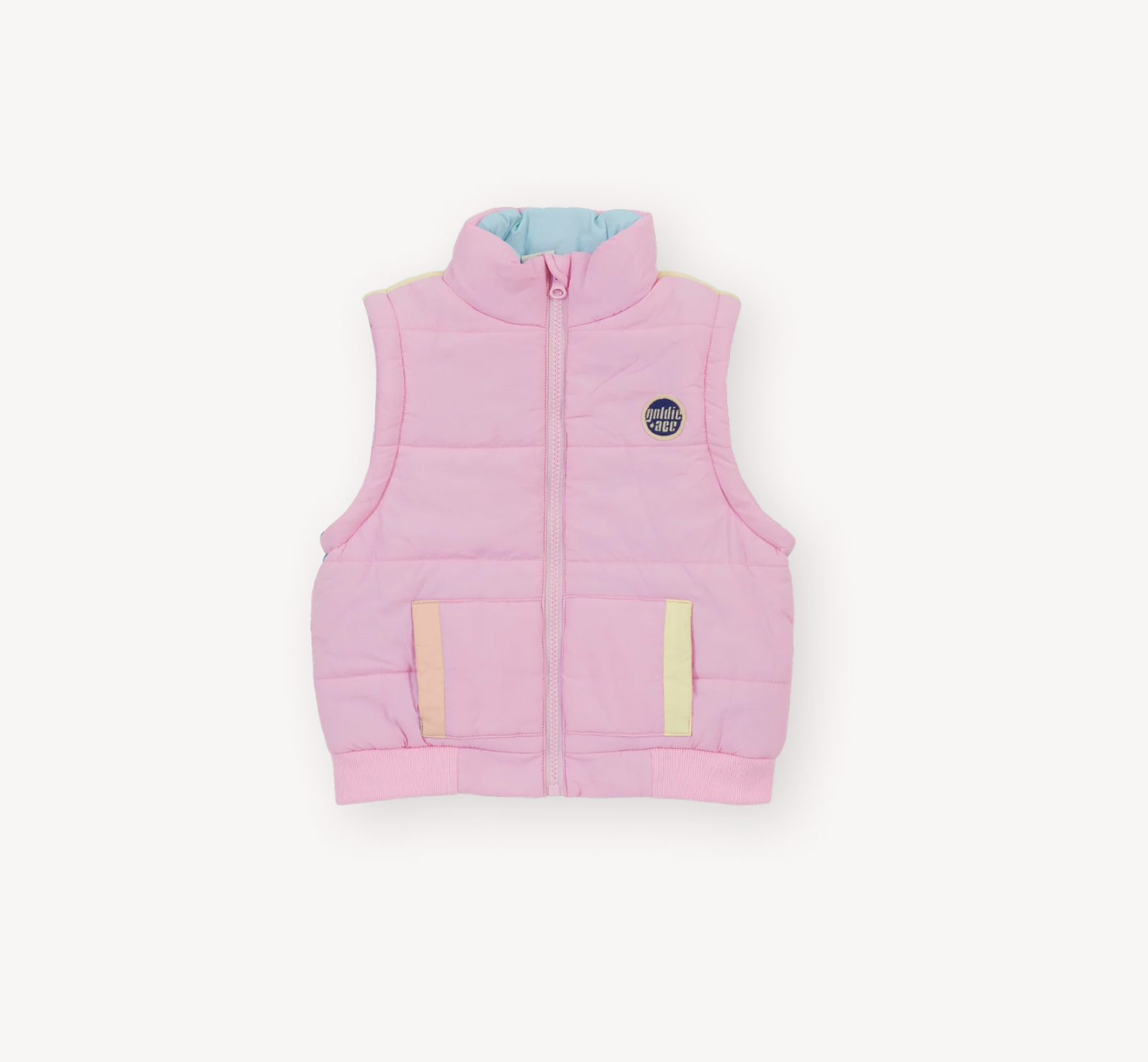 Goldie + Ace Charlie Sunrise Parka Jacket/Vest Pastel