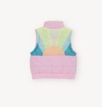 Goldie + Ace Charlie Sunrise Parka Jacket/Vest Pastel