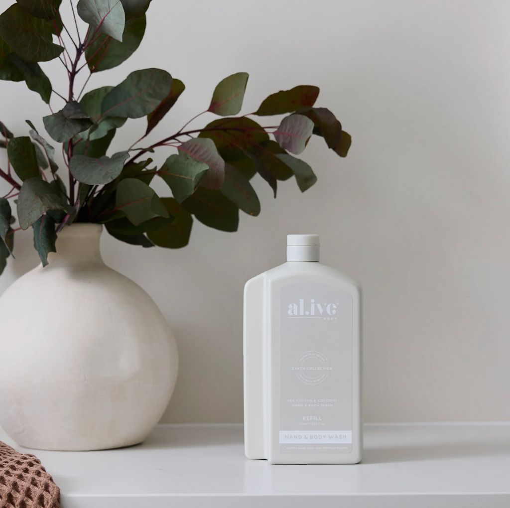 Al.ive Body Sea Cotton & Coconut 1L Wash Refill