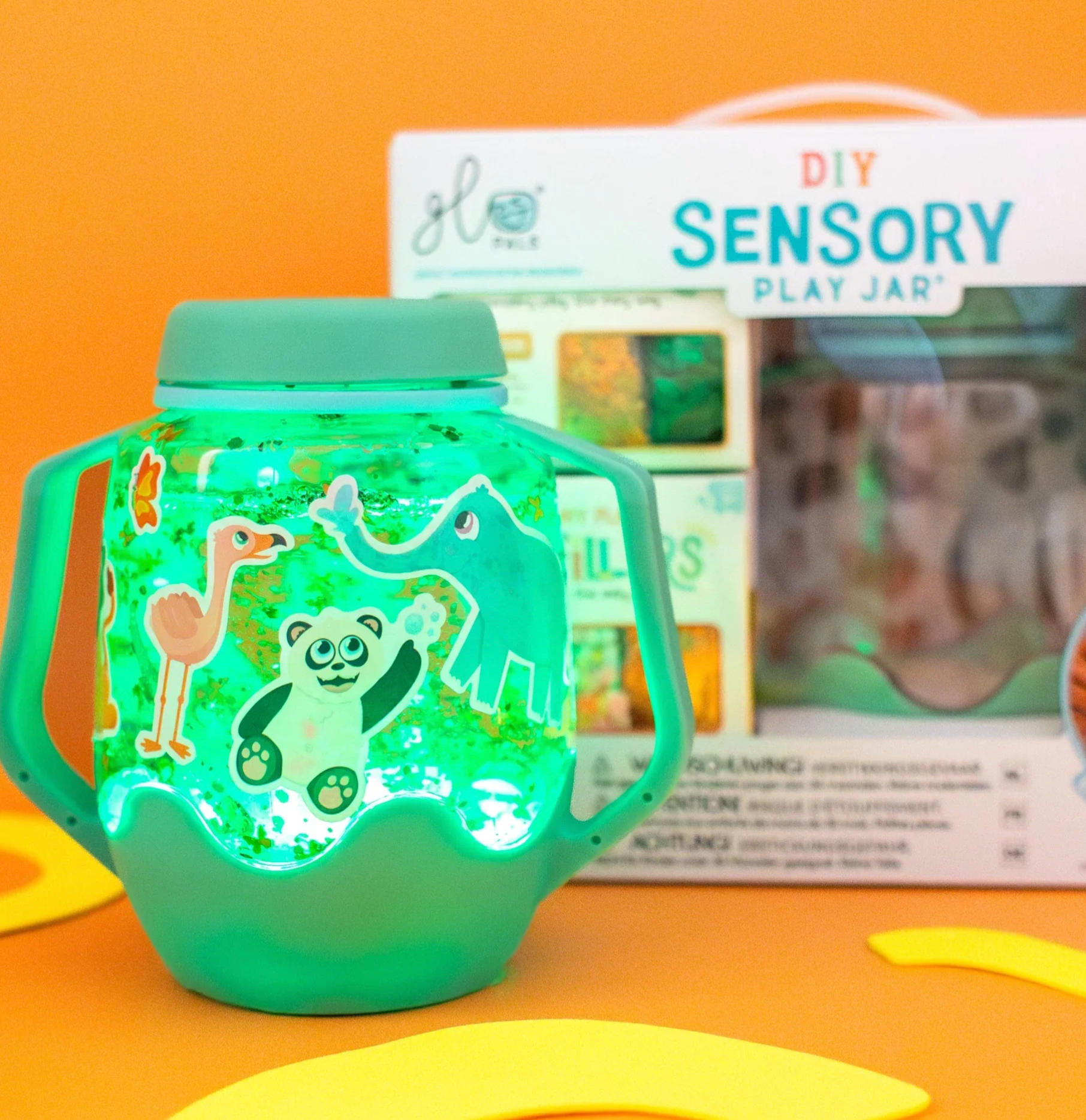 Jellystone DIY Sensory Jar Gift Set - Zoo