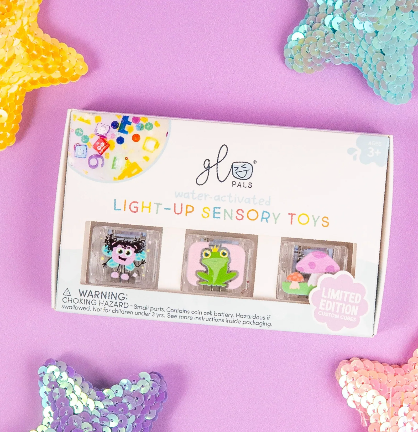 Jellystone Limited Edition Light-Up Cubes, 6-Pack Fairy Gift Set