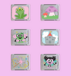 Jellystone Limited Edition Light-Up Cubes, 6-Pack Fairy Gift Set