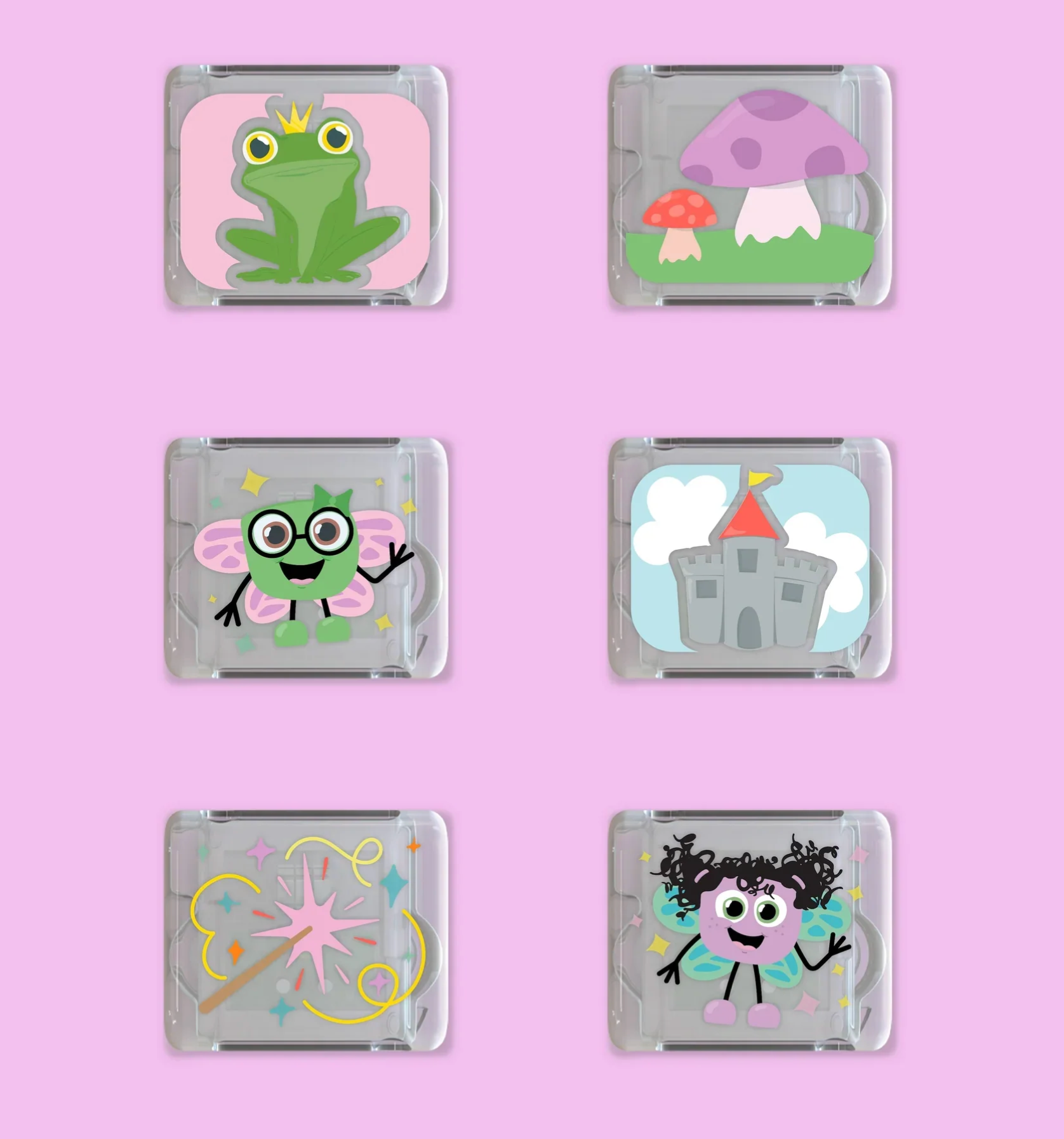 Jellystone Limited Edition Light-Up Cubes, 6-Pack Fairy Gift Set