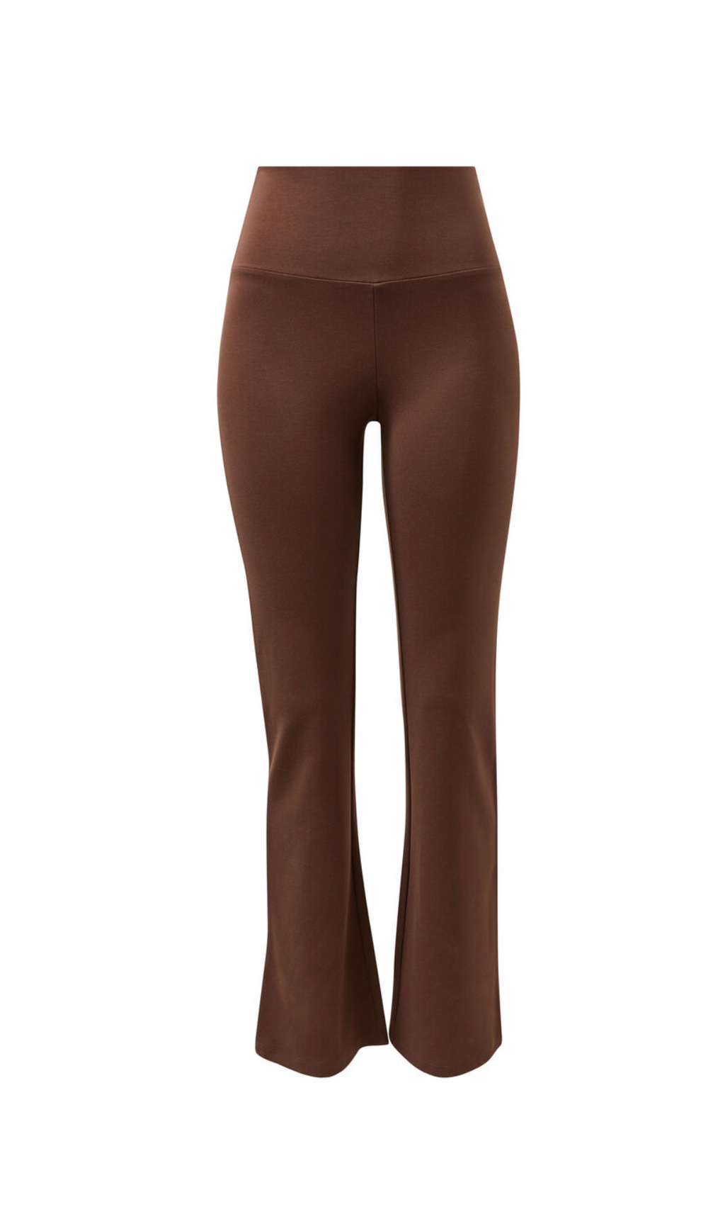 Ceres Life Chocolate Ponte Bootleg Pant