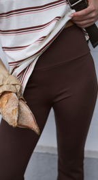 Ceres Life Chocolate Ponte Bootleg Pant