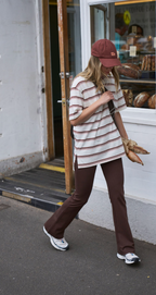 Ceres Life Chocolate Ponte Bootleg Pant