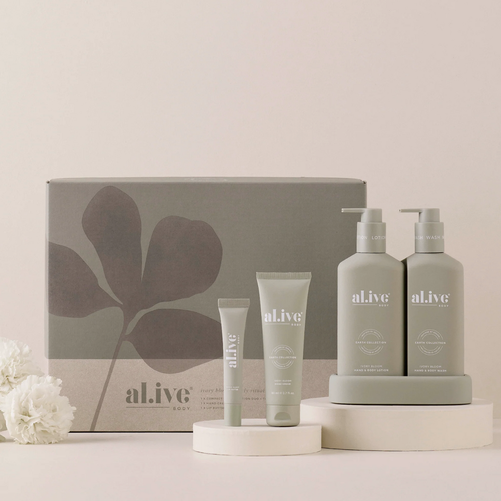 Al.ive Body Ivory Bloom Body Ritual Set