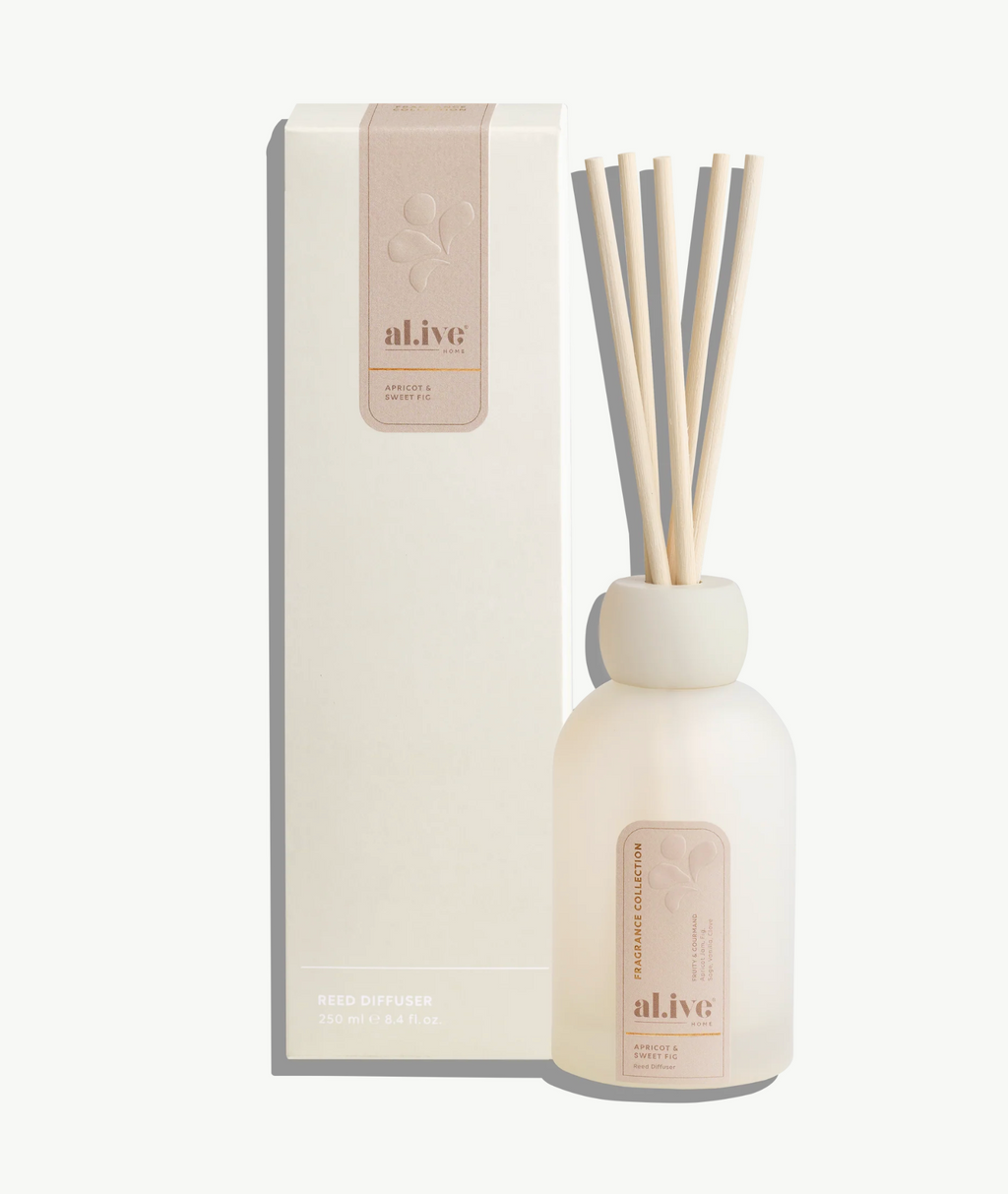 Al.ive Body Apricot & Sweet Fig Reed Diffuser