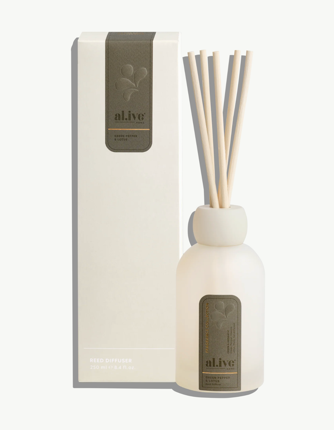 Al.ive Body Green Pepper & Lotus Reed Diffuser