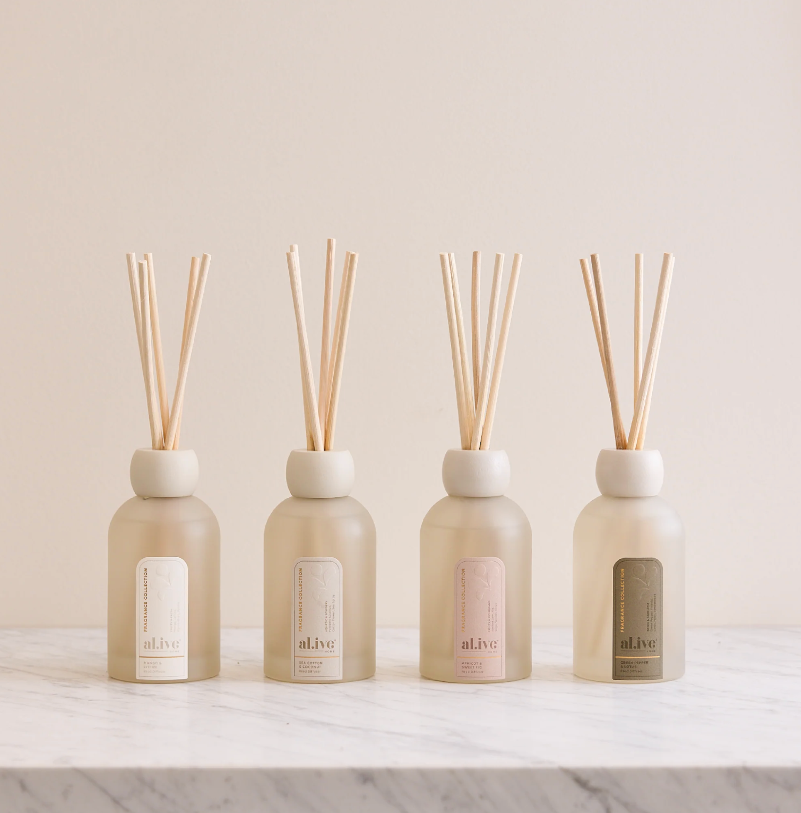 Al.ive Body Green Pepper & Lotus Reed Diffuser