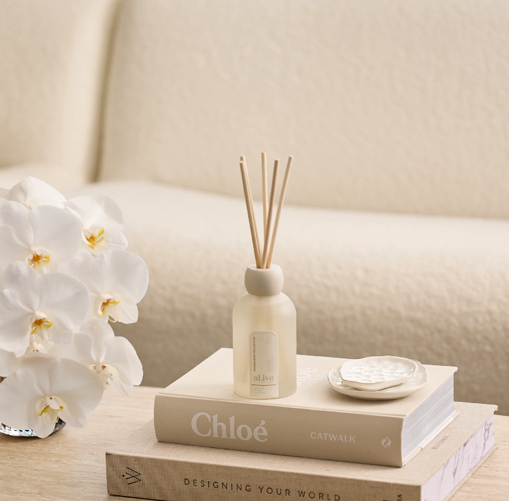 Al.ive Body Mango & Lychee Reed Diffuser