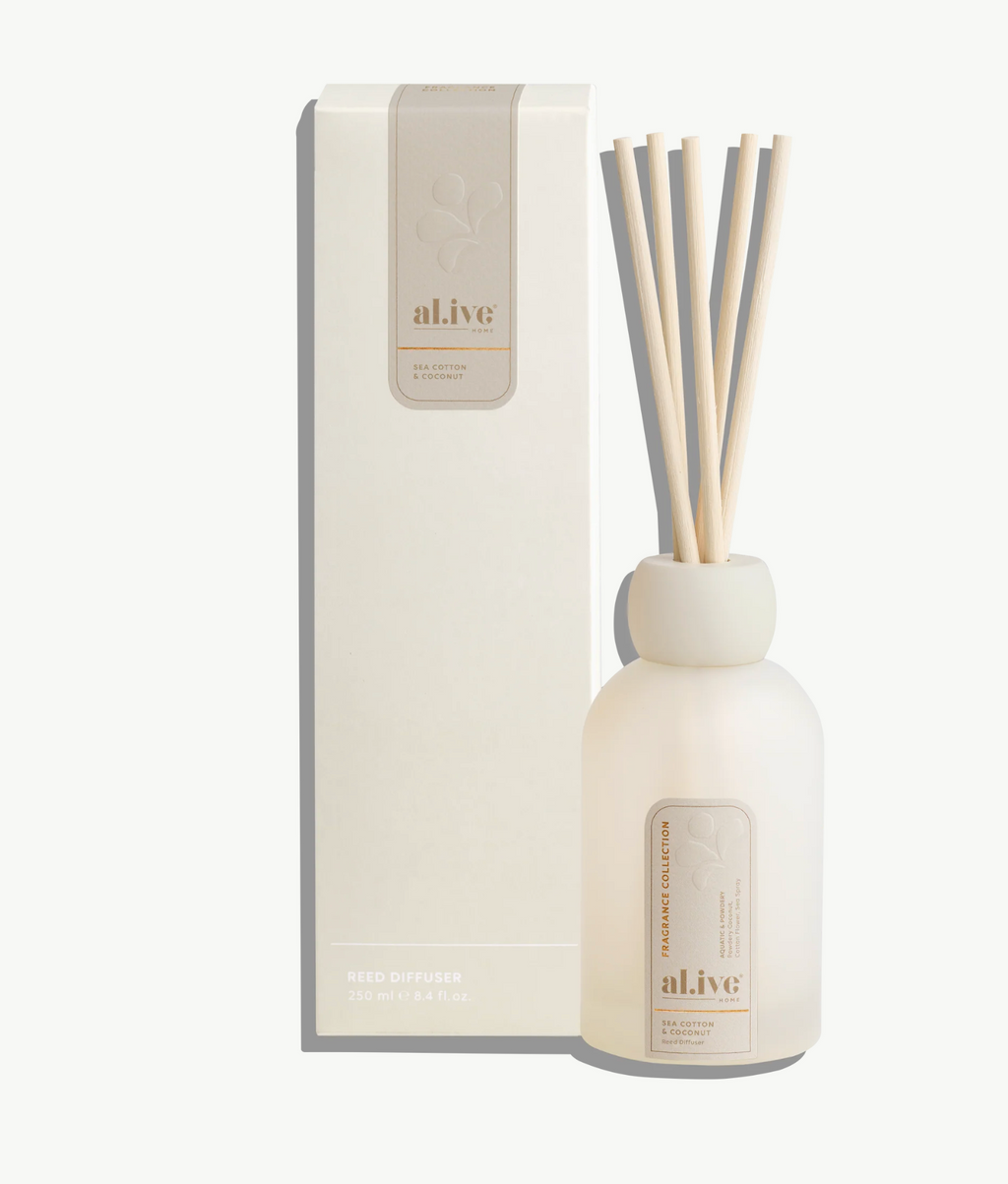 Al.ive Body Sea Cotton & Coconut Reed Diffuser