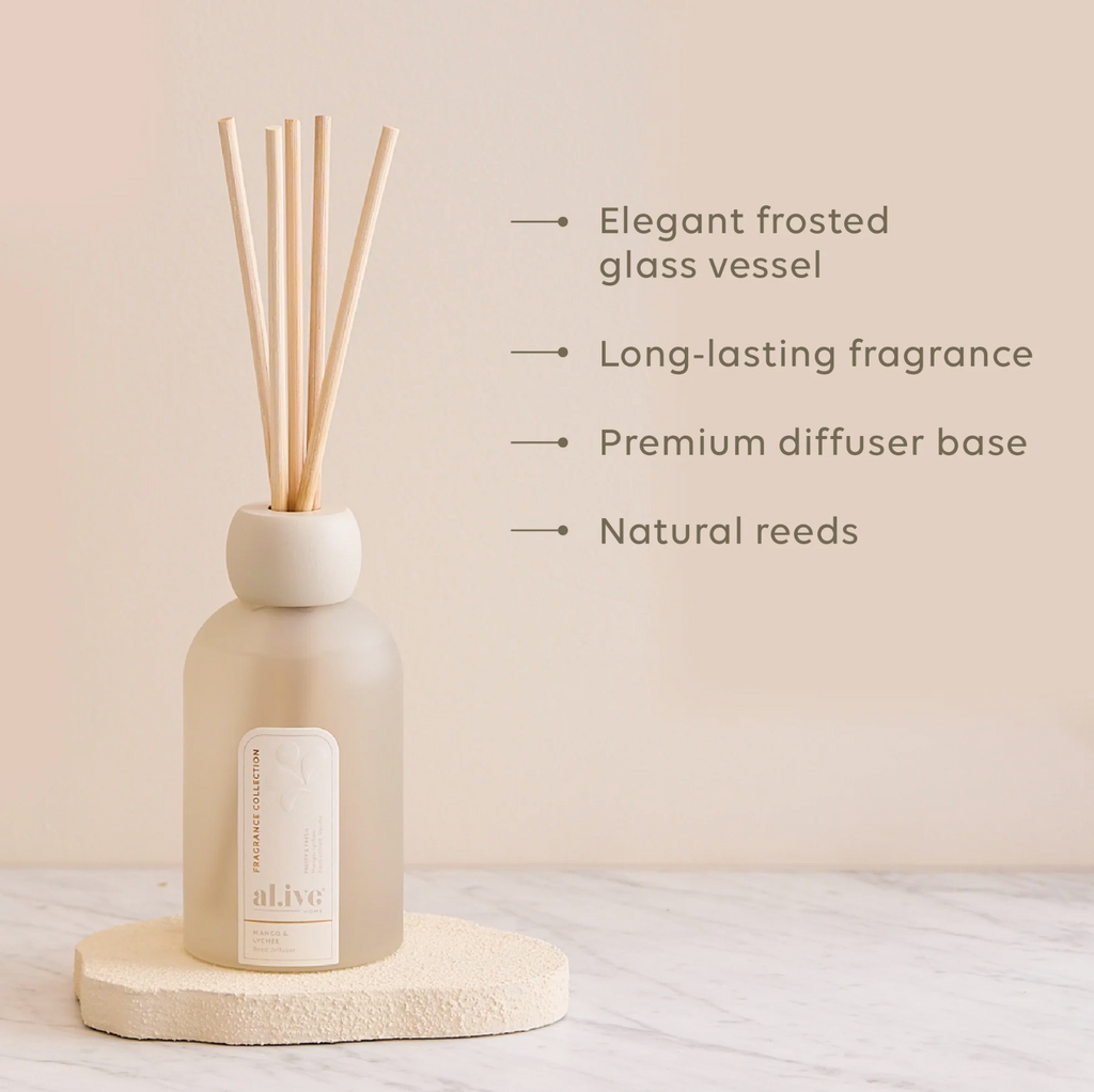 Al.ive Body Sea Cotton & Coconut Reed Diffuser