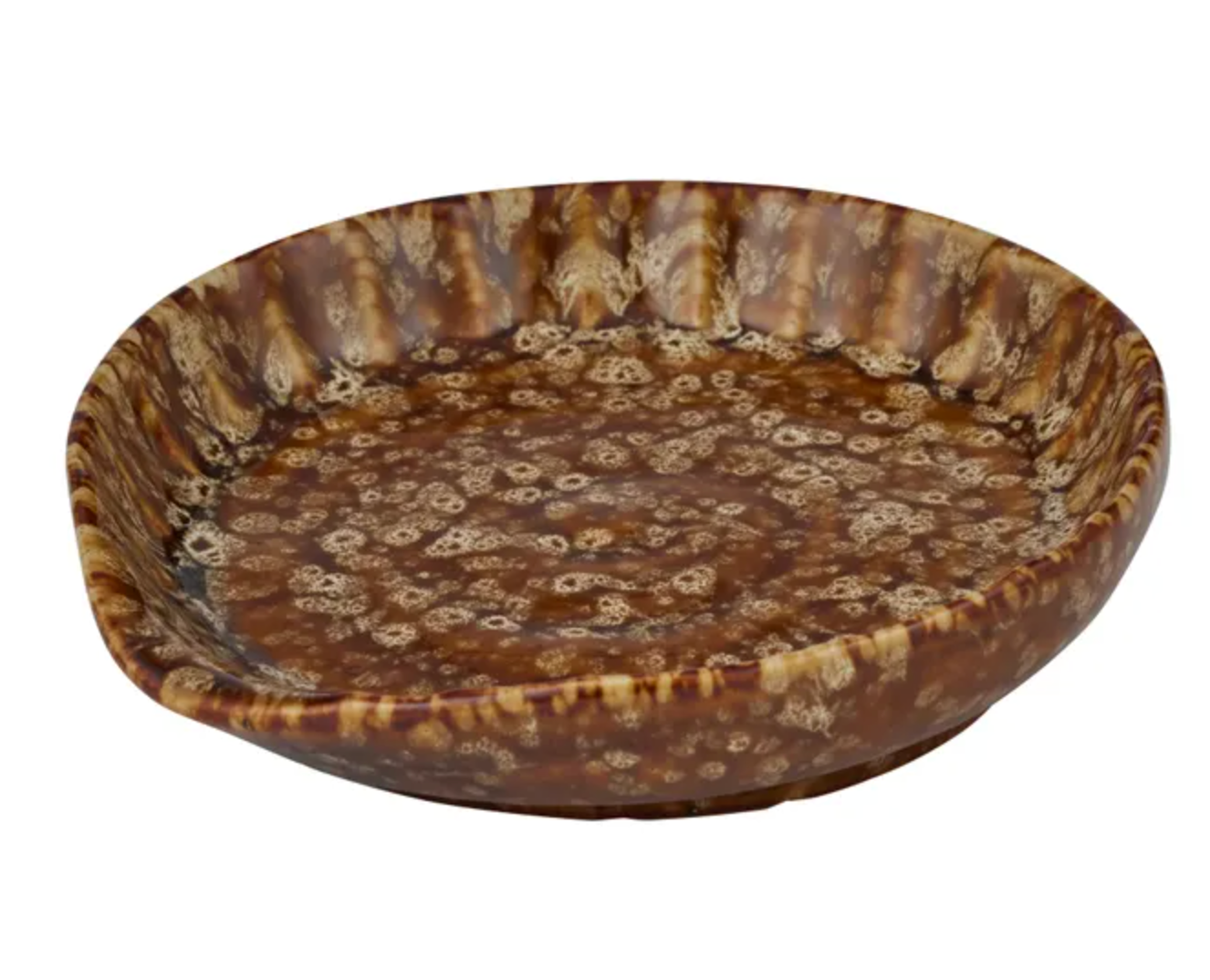 Coast to Coast Studio Ceramic Spoon Rest Cocoa