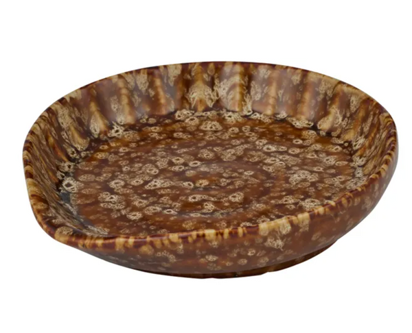 Coast to Coast Studio Ceramic Spoon Rest Cocoa