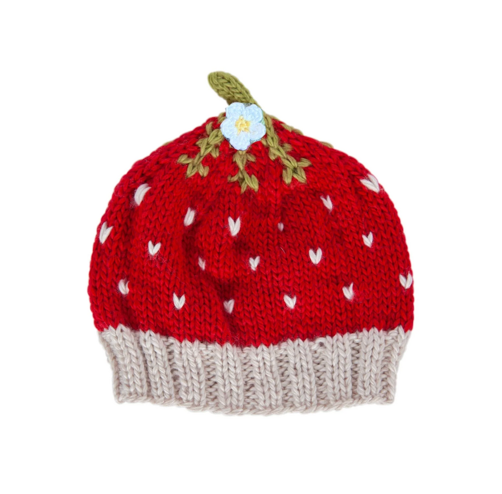 Acorn Kids Strawberry Beanie