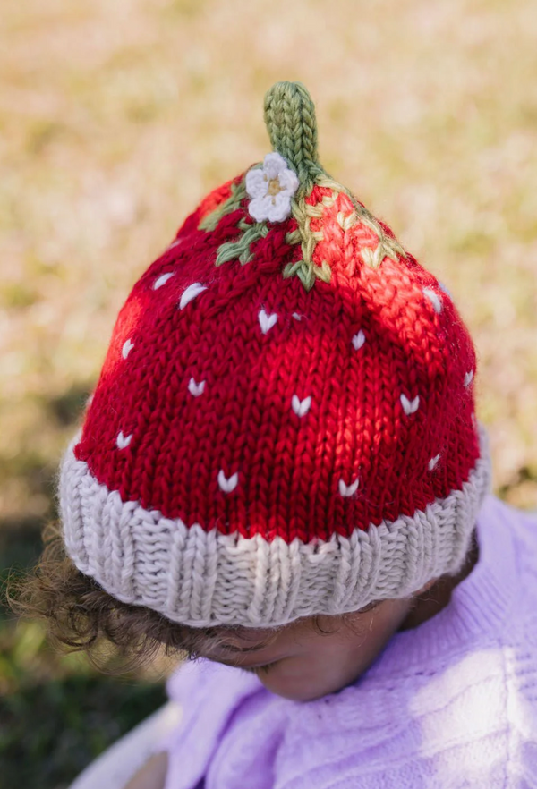 Acorn Kids Strawberry Beanie