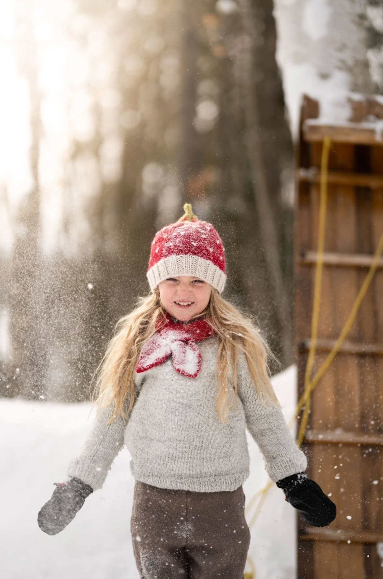 Acorn Kids Strawberry Beanie
