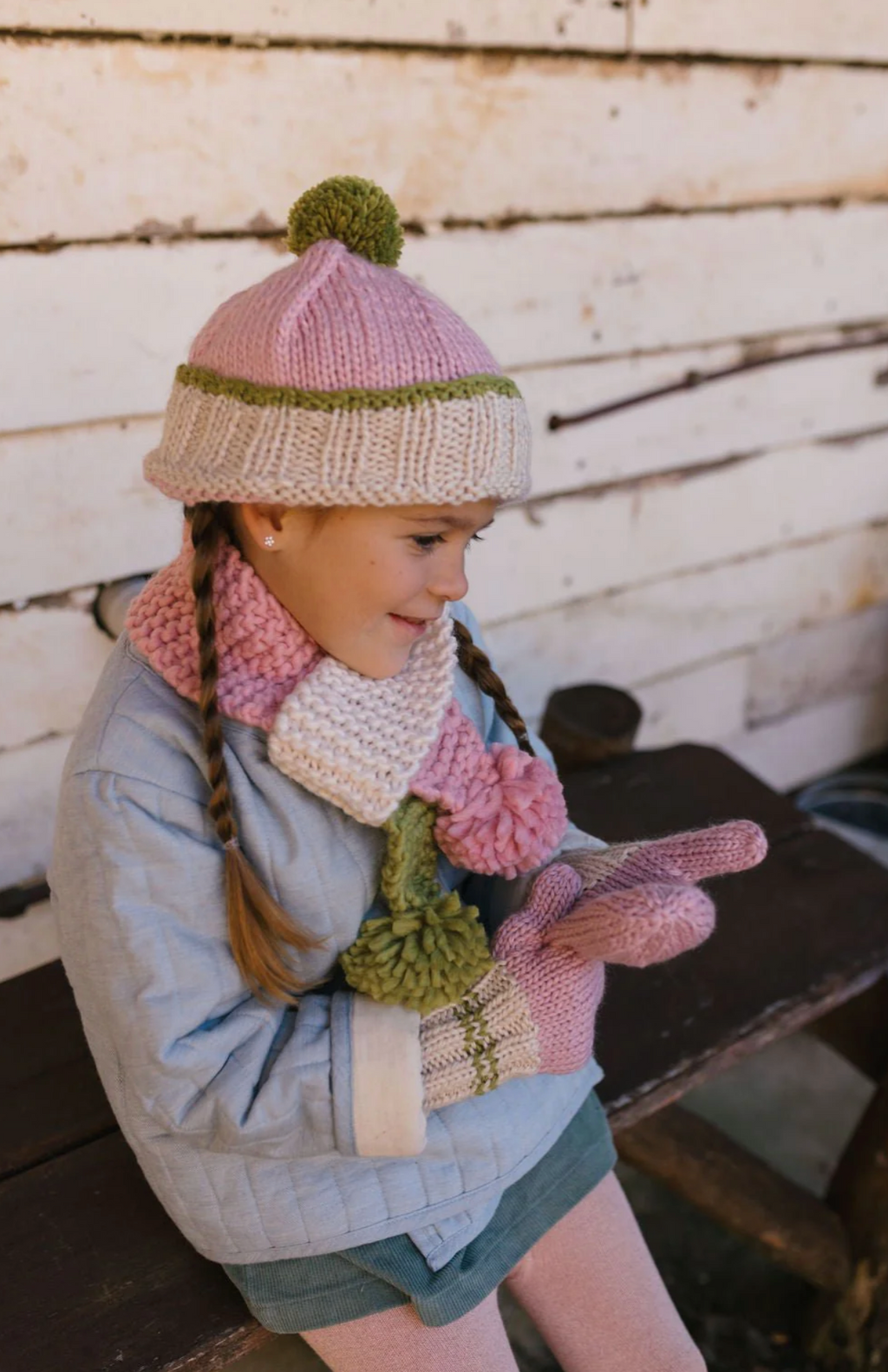 Acorn Kids Teddy Mittens - Assorted