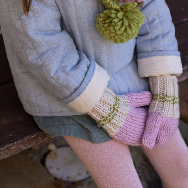 Acorn Kids Teddy Mittens - Assorted