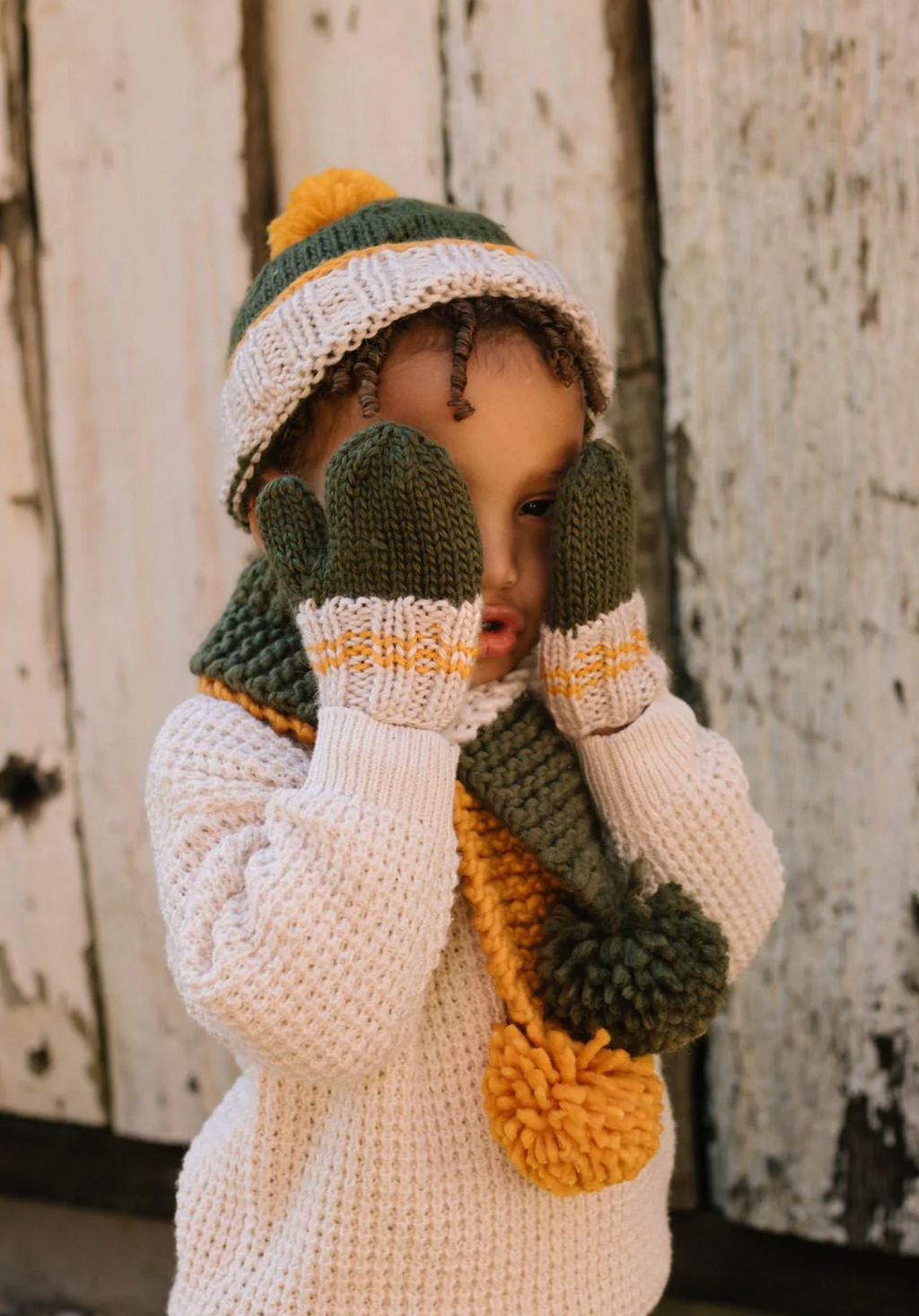 Acorn Kids Teddy Mittens - Assorted