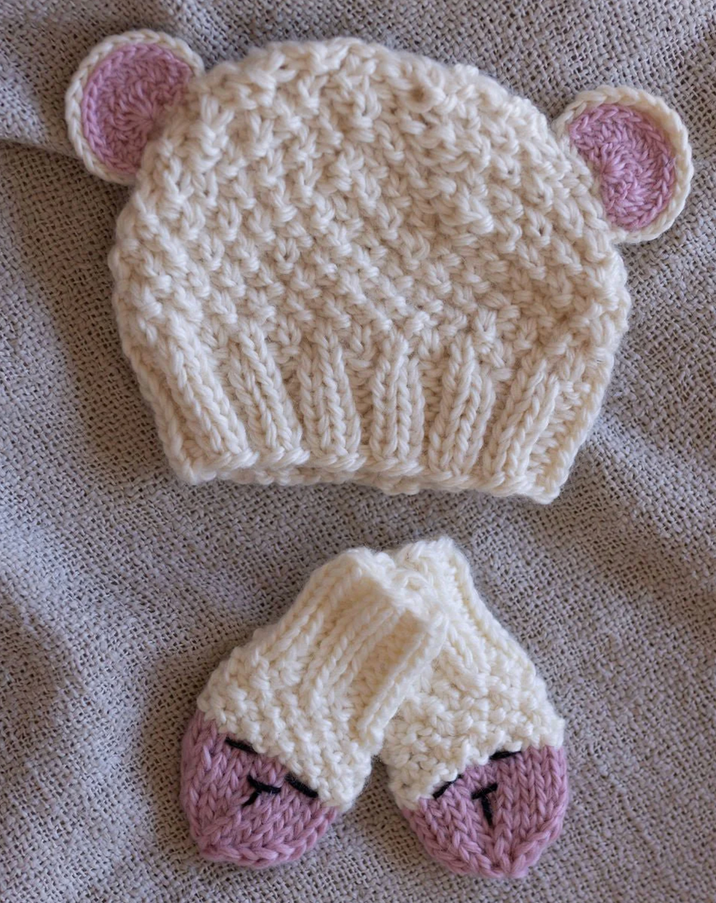 Acorn Kids Bear Infant Mittens - Assorted